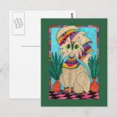 ネコの女神 ポストカード (正面/裏面)