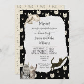 ネコの招待状 招待状 (正面/裏面)