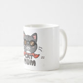 ネコの母親 コーヒーマグカップ (正面右)