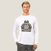 ネコの無計画 トライブレンドTシャツ (正面全体)