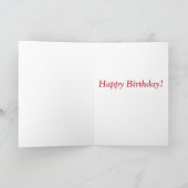 ネコの誕生日 カード (内部)