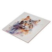 ネコの通販でグリーンアイズとペット タイル (側面)