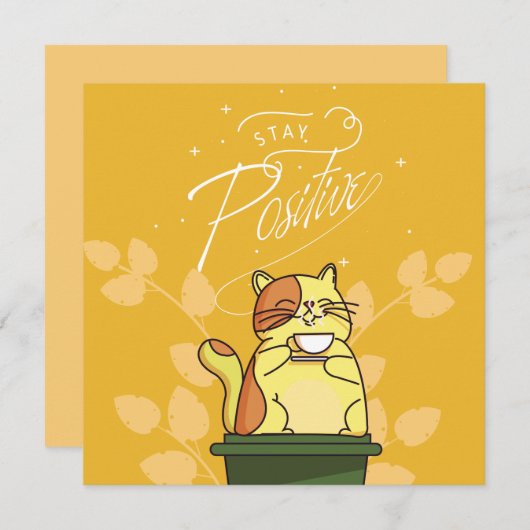 ネコやる気を起こさせる シーズンカード (正面/裏面)