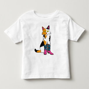 ネコをジェスター トドラーTシャツ
