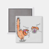 ネコを覆う マグネット (正面/裏面)