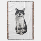 ネコを運ぶ スローブランケット (正面縦)