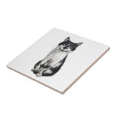 ネコを運ぶ タイル (側面)