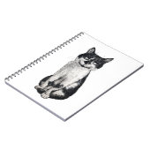 ネコを運ぶ ノートブック (左側)