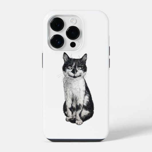 ネコを運ぶ iPhoneケース (裏面)