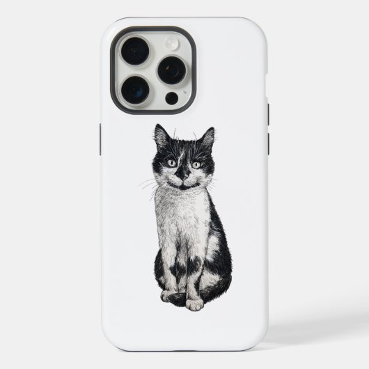 ネコを運ぶ iPhoneケース (裏面)