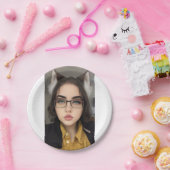 ネコウルフガールプレート ペーパープレート (パーティー)