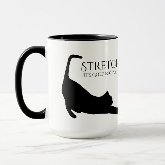 ネコエクササイズ マグカップ (左)