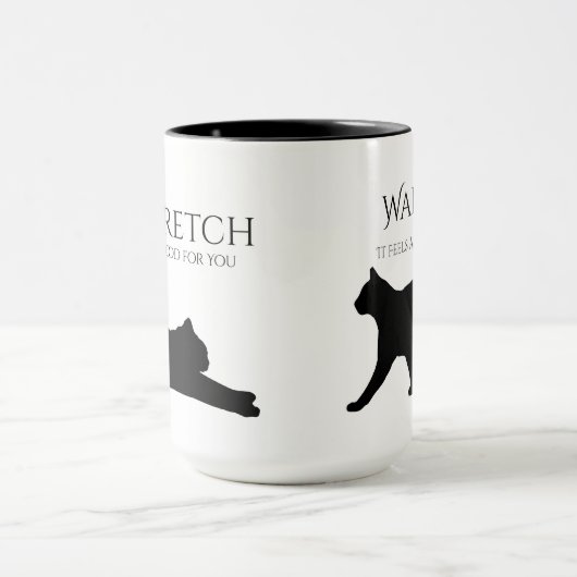 ネコエクササイズ マグカップ (中央)