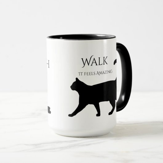 ネコエクササイズ マグカップ (正面右)