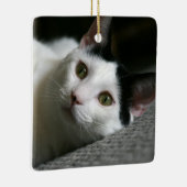 ネコオーナメント セラミックオーナメント (右)