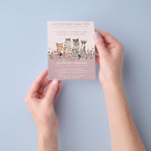 ネコシッターサービス チラシ (手)