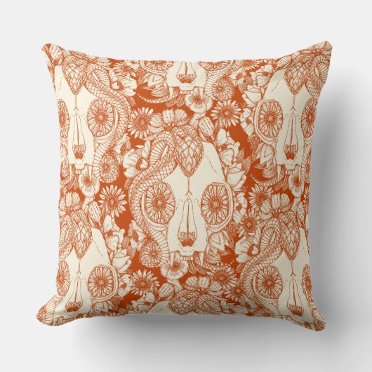 ネコスカルダマサビ クッション (正面)