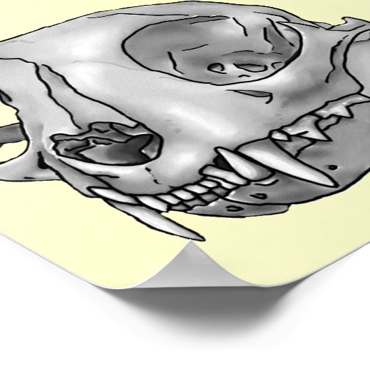 ネコスカル ポスター (角)