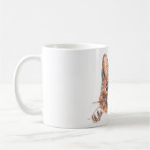 ネコスケッチクラシックマグ コーヒーマグカップ (左)