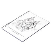 ネコスケッチ ノートブック (左側)