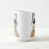 ネコスタイル コーヒーマグカップ (中央)