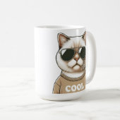 ネコスタイル コーヒーマグカップ (正面右)