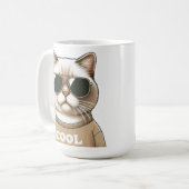 ネコスタイル コーヒーマグカップ (正面左)