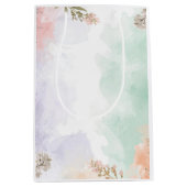 ネコスパパーティーシャム猫好き ミディアムペーパーバッグ (正面)