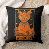 ネコタロットフォーチュン | コズミックキャットデザイン クッション (ブランケット)