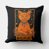 ネコタロットフォーチュン | コズミックキャットデザイン クッション (正面)