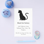 ネコデザイン猫 チラシ (シングル)