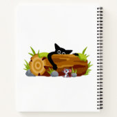 ネコデザイン ノートブック (裏面)