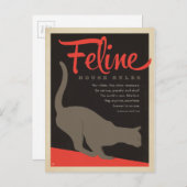 ネコハウス規則 ポストカード (正面/裏面)