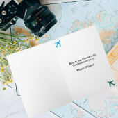 ネコパイロット航空クール誕生日 カード