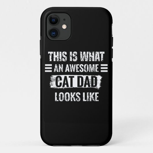 ネコパパ Case-Mate iPhoneケース (裏面)