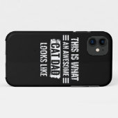 ネコパパ Case-Mate iPhoneケース (裏面(横))