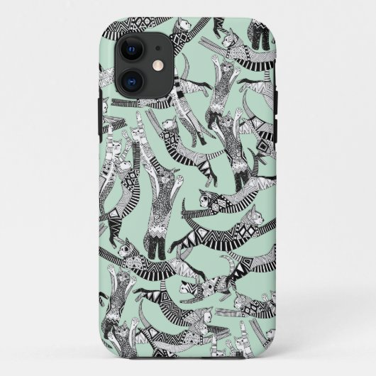 ネコパーティー Case-Mate iPhoneケース (裏面)