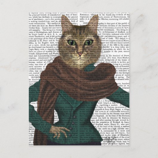 ネコファッショニスタ ポストカード (正面)