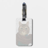 ネコファッショニスタ ラゲッジタグ (裏面縦)