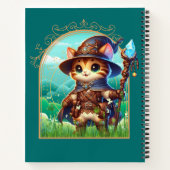 ネコファンタジー冒険 ノートブック (裏面)