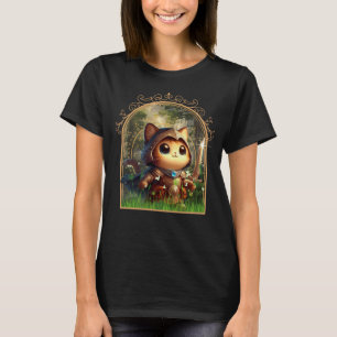 ネコファンタジー冒険 Tシャツ