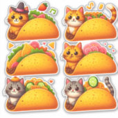 ネコフィエスタインアタコ シール (正面)