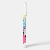 ネコフード付きスウェットシャツカラフル落書 Case-Mate iPhoneケース (裏面 / 右)