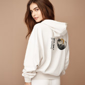 ネコフード付きスウェットシャツ |猫好きパーソナライズされたのギフト パーカ