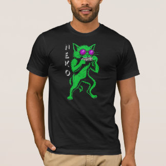 ネコブルースキャット Tシャツ