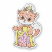 ネコプリンセス シール (正面)