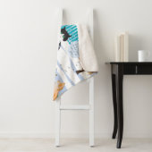 ネコプリントシェルパブランケット（アクア） シェルパブランケット (インサイチュ)