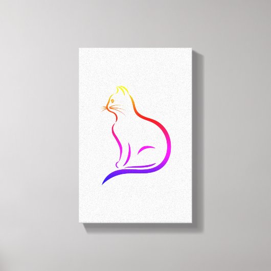 ネコプリント キャンバスプリント (正面)