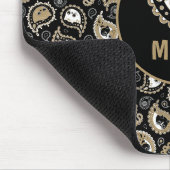 ネコペイズリー マウスパッド (コーナー)