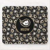 ネコペイズリー マウスパッド (正面)